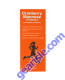 Cranberry Mannose + Probiotics 24 Packets per Box Supplement Facts panel