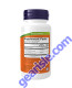 Echinacea & Goldenseal Root 100 Veg Capsules bottle back label