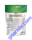 Erythritol 2.5 lbs bottle back label