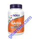 GABA 500 mg + B-6 100 Veg Capsules, front of bottle