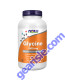Glycine 1000 mg 250 Veg Capsules, front of bottle