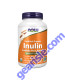 Inulin Prebiotic Pure Powder, Organic 8 oz., front of bottle