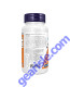 L-Carnitine 250 mg 60 Veg Capsules Supplement Facts panel