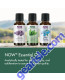 Hand holding Lavender Essential Oil Blend, Organic Roll-On 10 mL