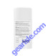 Long-Lasting Deodorant Stick, Unscented 2.2 oz. bottle back label