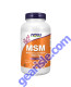 MSM 1000 mg 240 Veg Capsules, front of bottle