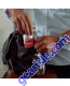 Hand holding Nattokinase 100 mg 120 Veg Capsules