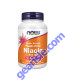 Niacin 500 mg, Double Strength Flush-Free 90 Veg Capsules, front of bottle