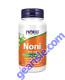 Noni 450 mg 90 Veg Capsules, front of bottle