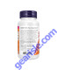 NOW Foods,  Inositol Powder Vegetarian 2 oz Supplement Facts panel
