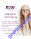 NOW Solutions, Magnesium Topical Spray, from the Ancient Seabed, Highly Concentrated, 8 Fl Oz (Pack of 1) product size compar