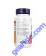 PABA 500 mg 100 Veg Capsules Supplement Facts panel