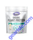 Plant Protein, Organic Creamy Vanilla Powder 1.2 lbs., front of bottle
