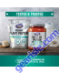 Hand holding Plant Protein, Organic Unflavored Powder 1 lb.