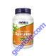 Spirulina 500 mg, Organic 200 Tablets, front of bottle