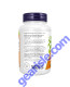 Spirulina 500 mg, Organic 200 Tablets Supplement Facts panel