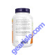 Spirulina 500 mg, Organic 500 Tablets Supplement Facts panel