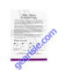 Ultrasonic Glass Swirl USB Oil Diffuser Supplement Facts panel