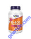 Vitamin E-400 D-Alpha Tocopheryl 250 Softgels, front of bottle