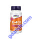 Vitamin E-400 D-Alpha Tocopheryl 100 Softgels, front of bottle