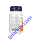 Women's Probiotic 20 Billion 50 Veg Capsules Supplement Facts panel
