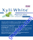 Xyliwhite™ Platinum Mint Toothpaste Gel with Baking Soda 6.4 oz. bottle back label