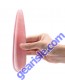 Le Wand Crystal Wand Rose Quartz Silicone Ring Including hand