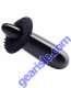 Le Wand Crystal Wand Black Obsidian Silicone Ring Including top