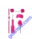 Ouch Introductory Bondage Kit 4 Pink tools solo