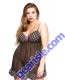 Polka Dot Underwire Babydoll & G-String Fantasy Lingerie P403