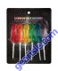 Rainbow Dick Suckers Assorted 6PK