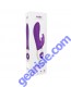 The Rotating Rabbit Rechargeable Silicone Vibe Waterproof Purple