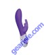 The Classic Rabbit Silicone Vibe Hot PURPLE Limited Edition Crystalized