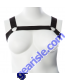 VooDoo Unisex Gender Fluid Mason Harness Black Body Hugging Design