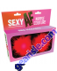 Sexy AF Reusable Nipple Covers Marabou Little Genie Silicone Adhesive