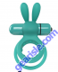 Screaming O 4B Ohare Rabbit Cock Ring 5 Speeds Kiwi Color