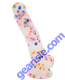 Cock A Palooza Confetti Silicone Suction Dildo