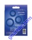 CalExotics Admiral Universal Silicone 3 Cock Ring Set box back