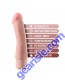 Blush Dr. Skin Dr. Steve Silicone 7'' Vibrating Dildo Beige Smooth details