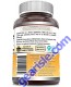 Turmeric Curcumin BioPerine 1500 Mg 180 Veggie Caps Amazing Formulas back