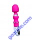 Xcitme Thunder Silicone Wand Style Magenta full