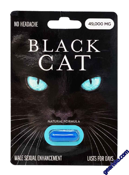 Black Cat 49000 Sex Enhancer pill